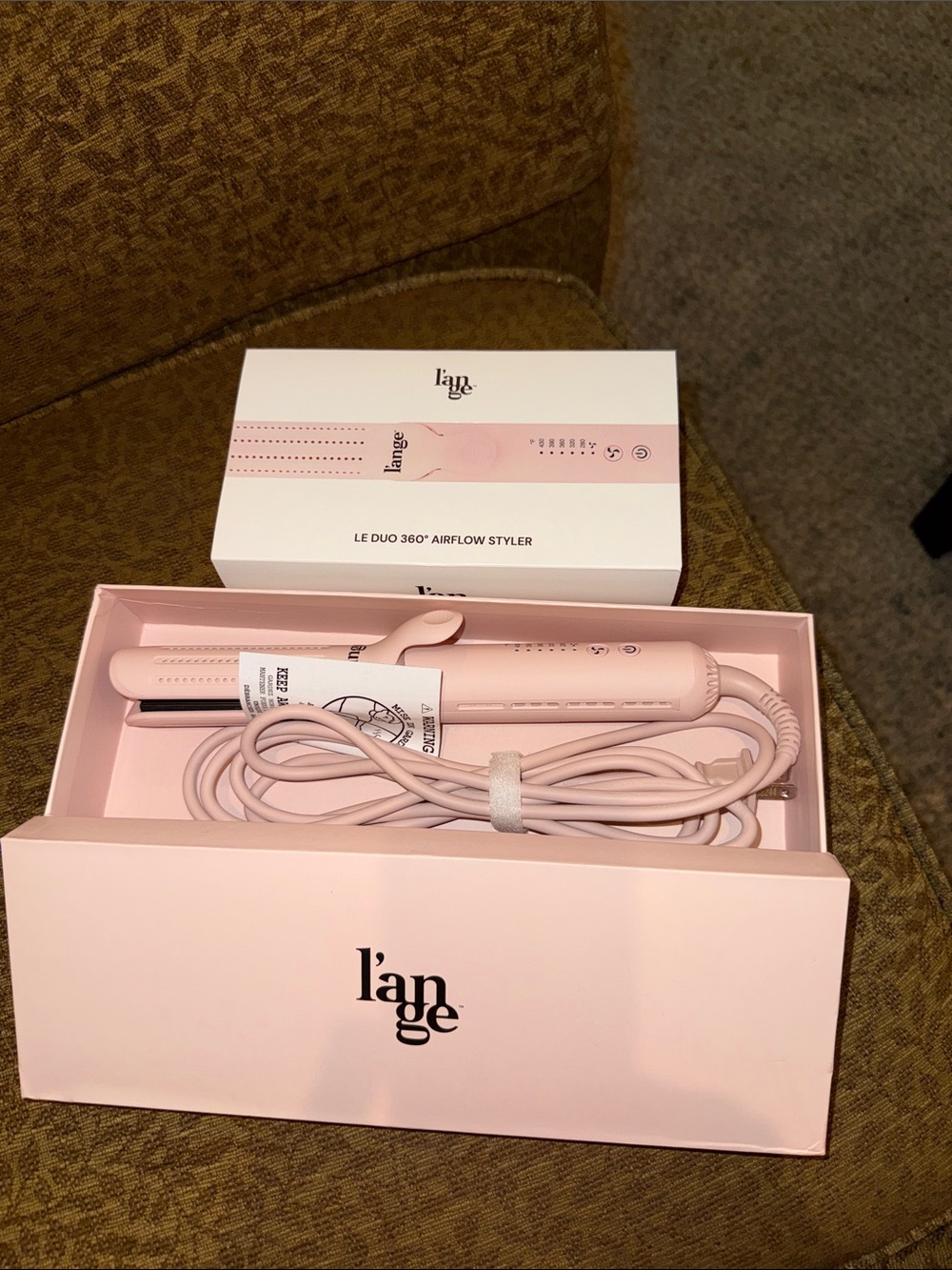 Lange Le Duo 360° Airflow Styler - Soft Pink